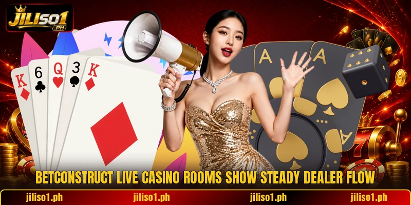 Betconstruct live casino rooms show steady dealer flow Betconstruct live casino rooms show steady dealer flow
