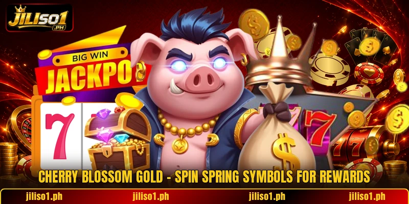 Cherry Blossom Gold - Spin Spring Symbols For Rewards