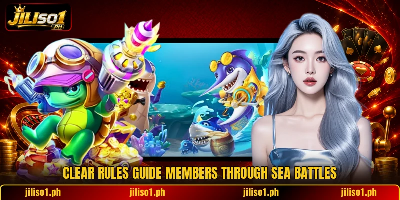 Clear rules guide members through sea battles Clear rules guide members through sea battles