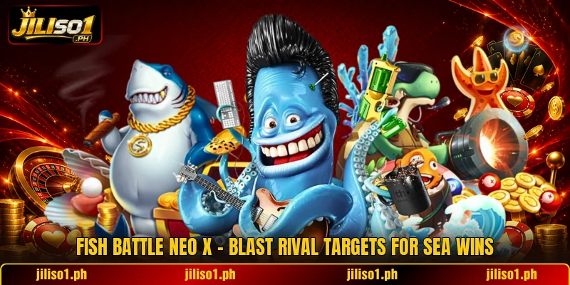 Fish Battle Neo X - Blast Rival Targets For Sea Wins