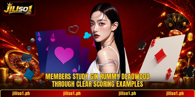 Members study gin rummy deadwood through clear scoring examples