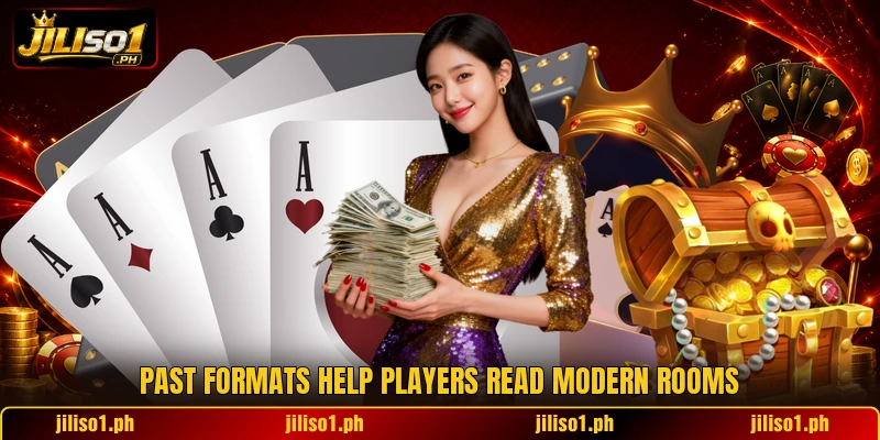 Past formats help players read modern rooms Past formats help players read modern rooms