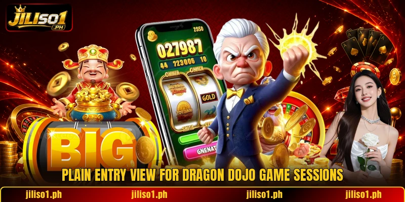Plain entry view for Dragon Dojo game sessions