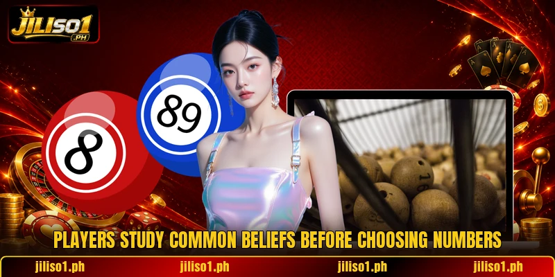 Players study common beliefs before choosing numbers Players study common beliefs before choosing numbers
